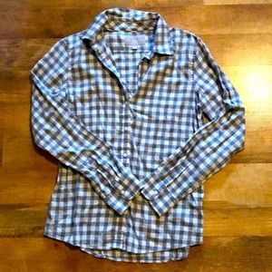 BANANA REPUBLIC PLAID SHIRT